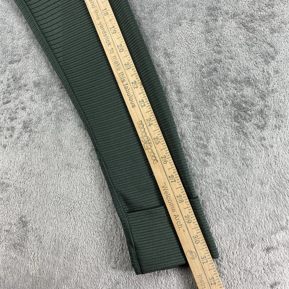 Lululemon Ventscape Half-Zip Long Sleeve Top Womens Sz 12 Smoked Spruce Athletic - Picture 10 of 12